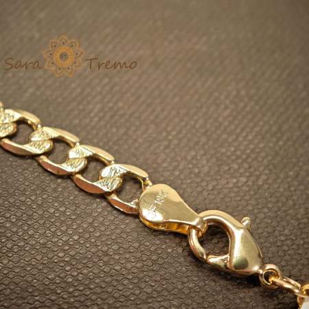 Lantul Arhetip Atlas – Lant Unisex Placat 18K Brazilia, Stanta, 60 cm, 5 mm [4]