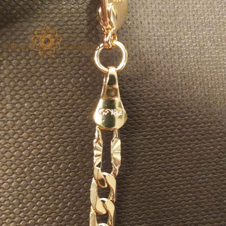 Lantul Arhetip Fortis – Lant Unisex 18K Brazilia, 60 cm, 4 mm [3]