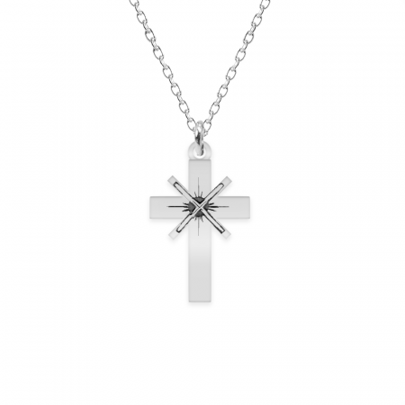 Lantisoare si coliere din argint - Set lantisor si cruce - argint 925