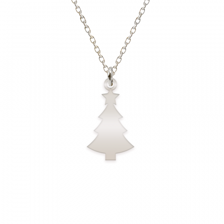 Magic Tree - Colier personalizat bradut si nume din argint 925 [2]