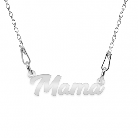 Lantisoare cu nume - Mommy - Colier personalizat din argint 925 - Mama
