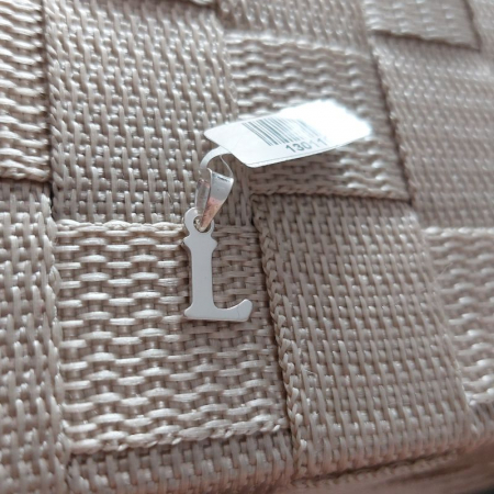 Pandantiv din argint litera L - Bijuterie personalizată [0]