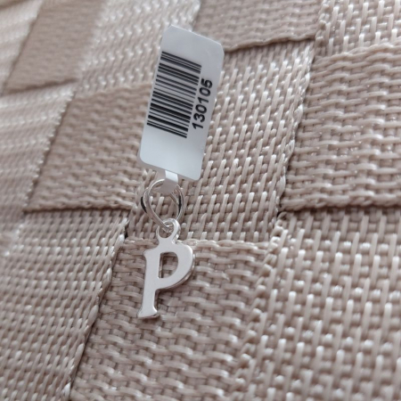 Pandantiv din argint litera P - Bijuterie personalizată [1]