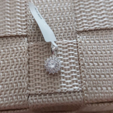 Pandantiv din argint Reya del Sol - Bijuterie elegantă și strălucitoare [0]