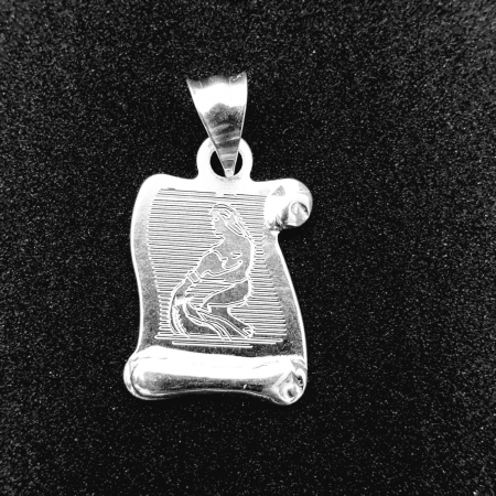 Pandantiv din argint cu zodia Varsator [0]