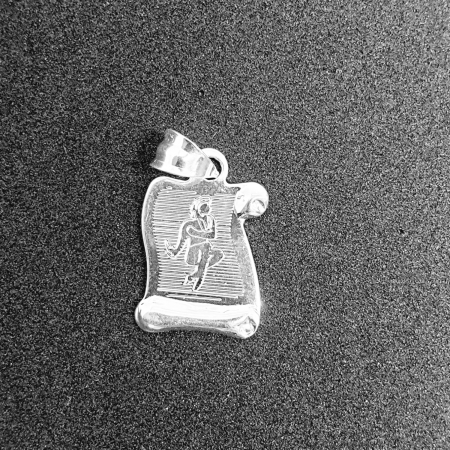 Pandantiv din argint cu zodia Fecioara [0]