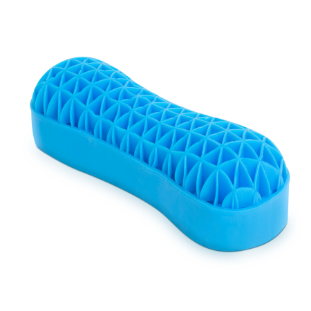 Casa si Gradina - Perna cervicala gel silicon ergonomic, perna suport gat pentru somn si relaxare, husa detasabila