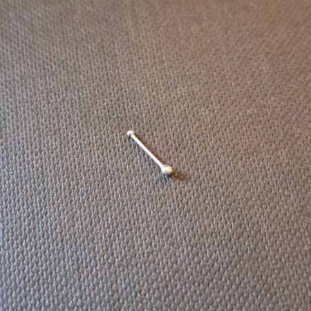 Piercing clasic cu biluta din argint - SaraTremo [2]