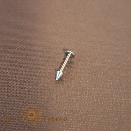 Piercing pentru ureche - Un Piercing Discret din Titan cu Design Simplu