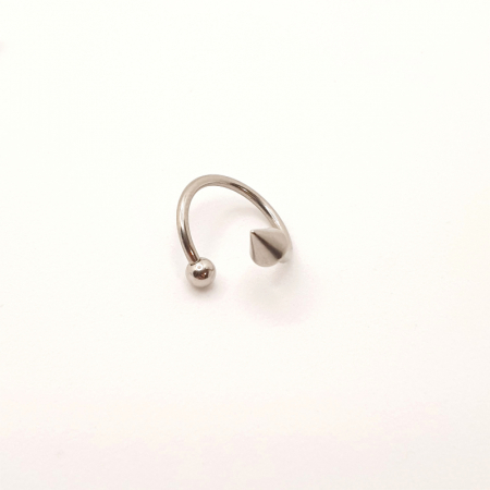 Piercing spirală cu design unic din titan [1]