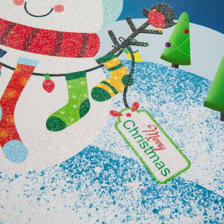 Pungă cadou de Crăciun - hârtie - 265 x 127 x 330 mm - 4 tipuri/ pachet [5]