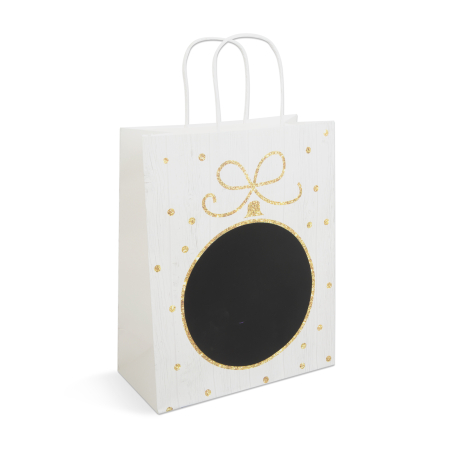 Pungă cadou - hârtie "Craft" - 265 x 127 x 330 mm - 2 tipuri/ pachet [3]