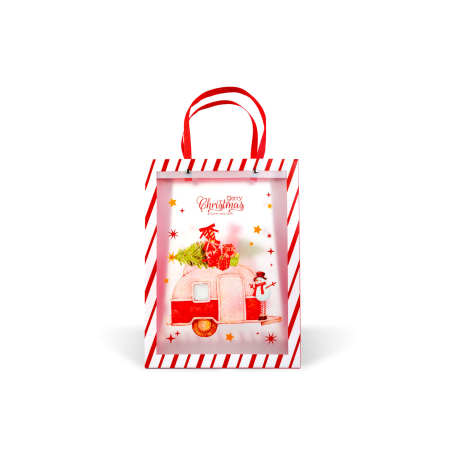 Pungă de cadouri de Crăciun - 24 x 19,5 x 9,5 cm - 2 modele [4]