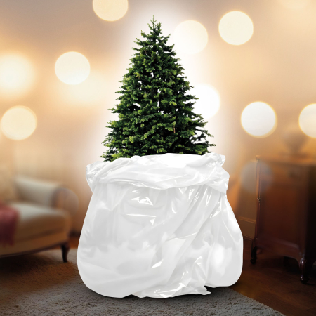 Articole de Sezon, Sarbatori si Evenimente - Sac pentru brad de Crăciun - folie - 119 x 244 cm