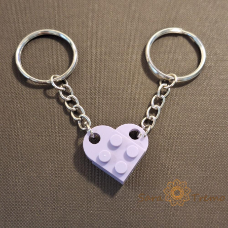 Brelocuri personalizate - Set 2 brelocuri piese tip LEGO