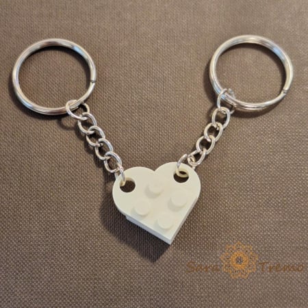 Brelocuri personalizate - Set 2 brelocuri piese tip LEGO