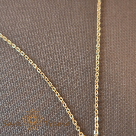 Set bijuterii placate cu aur - cristale de culoarea chihlimbarului [3]