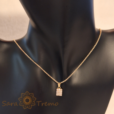 Set bijuterii placate cu aur SaraTremo [6]