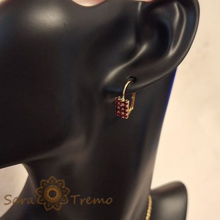 Set bijuterii placate cu aur SaraTremo [5]