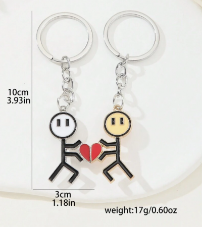 Set brelocuri cu inima – Perfect pentru cupluri [2]