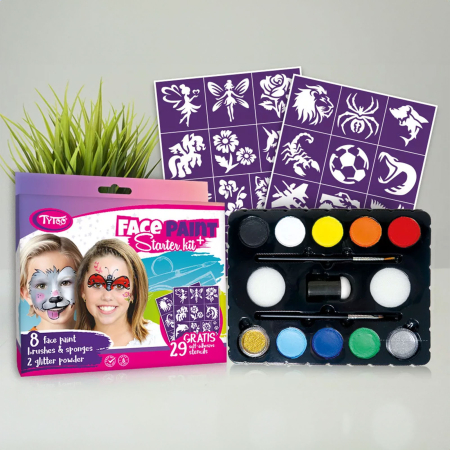 Casa si Gradina - Set de vopsea pentru față Tytoo - "Starter Kit Plus"