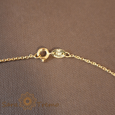 Set placat cu aur - 3 piese - model dantelat [6]