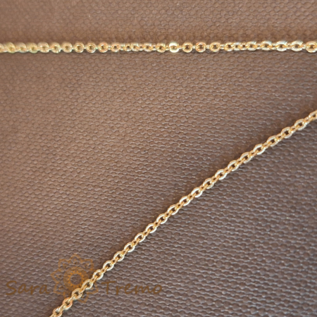 Set placat cu aur - 3 piese - model dantelat [5]