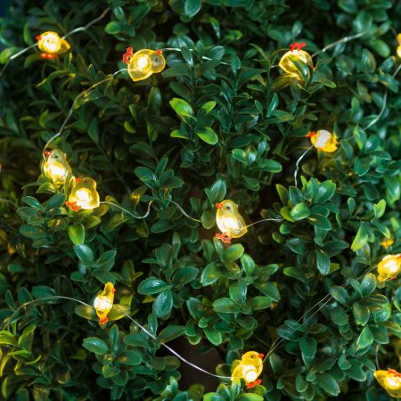 Șir de lumină LED - pui - 2 m - 20 LED - 2 x AA [2]