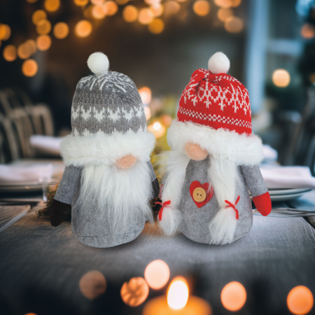 Spiriduș scandinav de Crăciun - 20 x 11 x 8 cm - 2 modele [0]