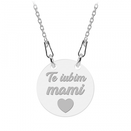Zimea - Colier personalizat din argint si cristal - Banut [1]
