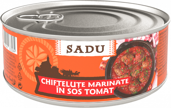 Sadu Chiftelute marinate in sos tomat 300g [1]