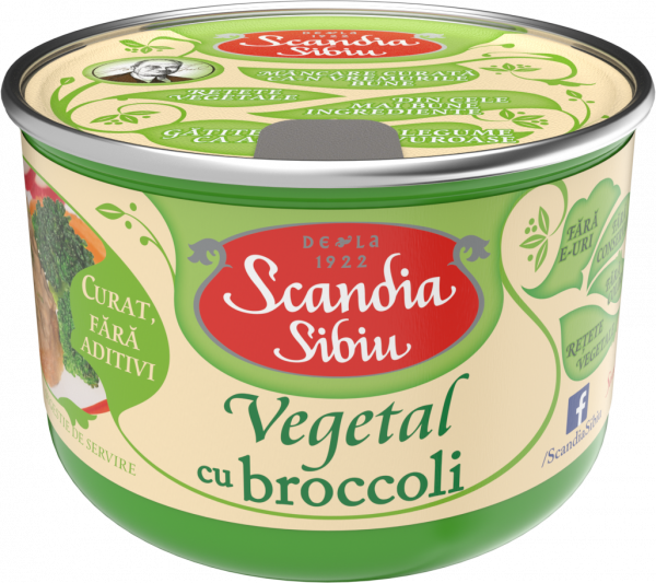 Scandia Sibiu Aperitiv vegetal cu broccoli 200g [1]