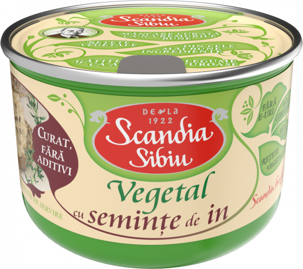 Scandia Sibiu Aperitiv vegetal cu seminte de in 200g [1]