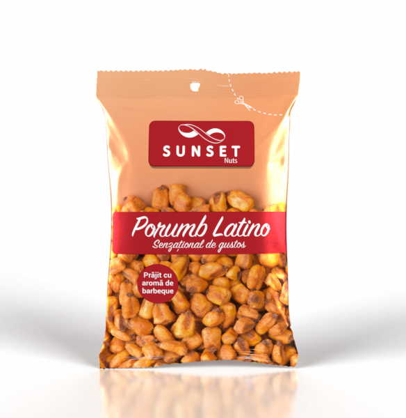 SUNSET NUTS Porumb latino cu aroma de barbecue 50g [1]