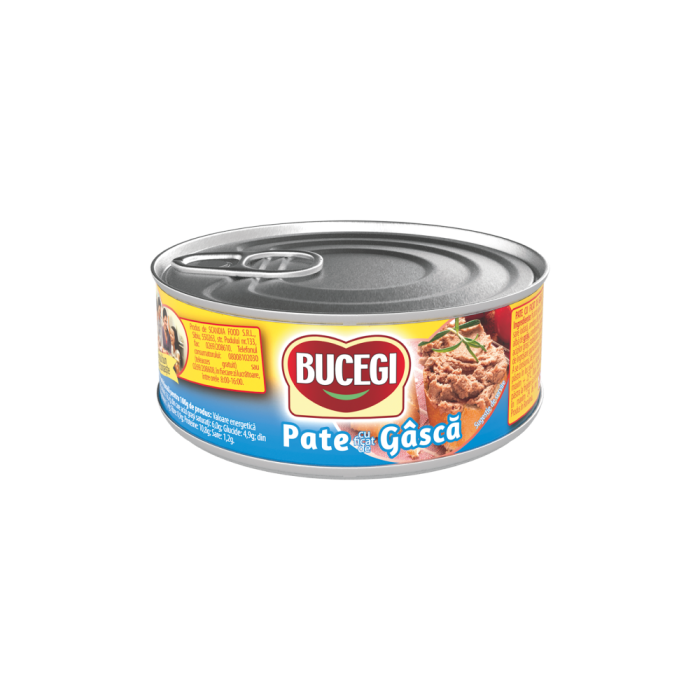 Bucegi Pate cu ficat de gâscă 120g [1]