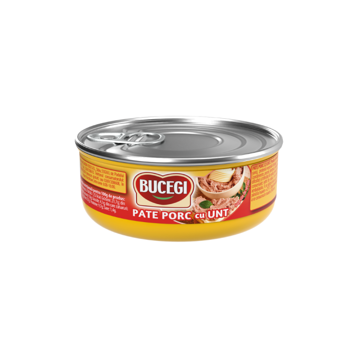 Bucegi Pate porc cu unt 120g [1]