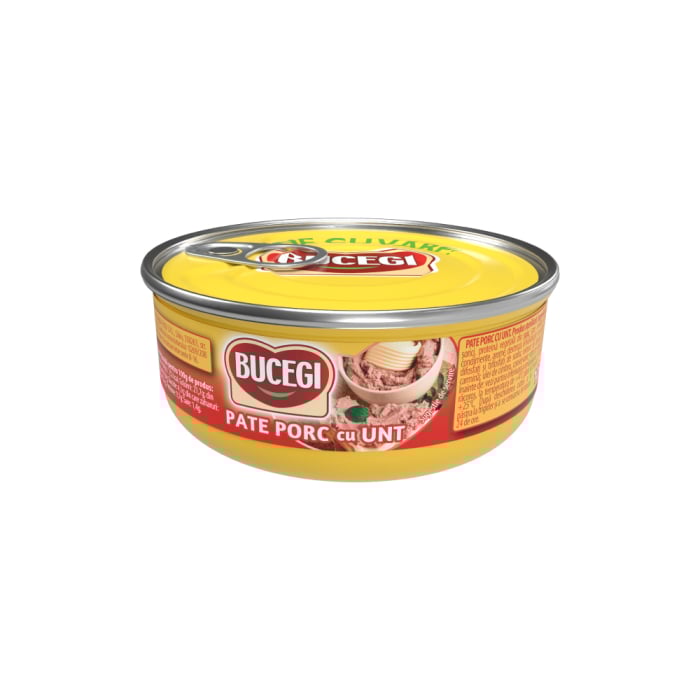 Bucegi Pate porc cu unt 120g [1]