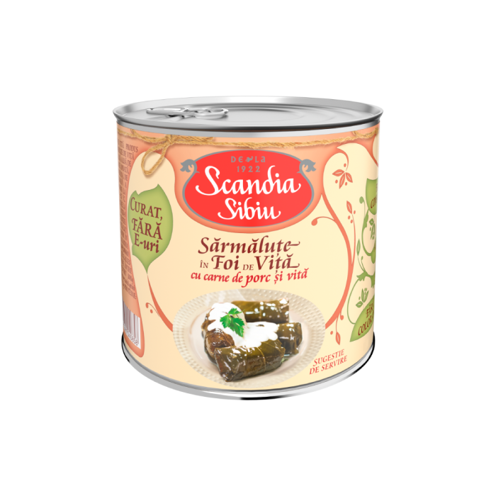 Scandia Sibiu Sarmalute foi vita cu porc si vita 400g [1]