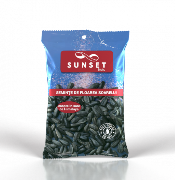 SUNSET NUTS Seminte de floarea soarelui cu sare 40g [1]