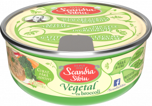 Pate Vegetal - Scandia Sibiu Aperitiv vegetal cu broccoli 120g