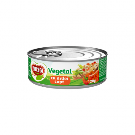 Pate Vegetal - Bucegi Pasta vegetala cu ardei copt 120g