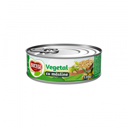 Pate Vegetal - Bucegi Pasta vegetala cu masline 120g