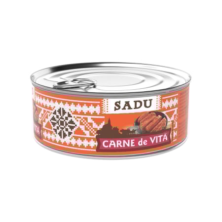 Conserve Carne - Sadu Carne de vita 300 g