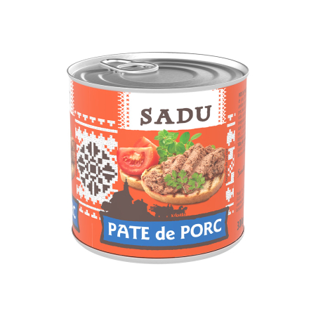 Pate ficat - Sadu Pate de porc 300g