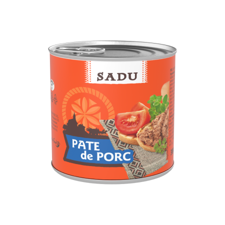 Pate ficat - Sadu Pate de porc 300g