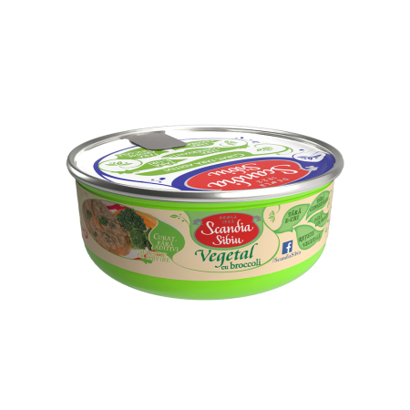 Pate Vegetal - Scandia Sibiu Aperitiv vegetal cu broccoli 120g