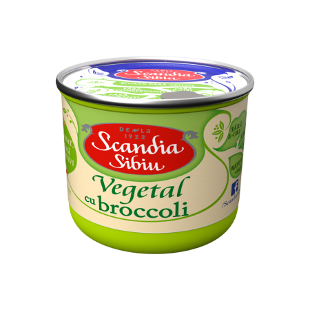 Pate Vegetal - Scandia Sibiu Aperitiv vegetal cu broccoli 200g