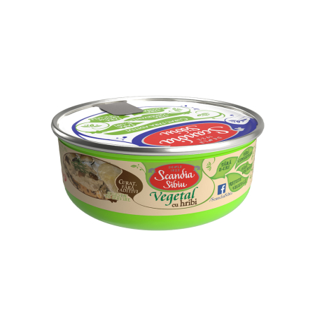 Pate Vegetal - Scandia Sibiu Aperitiv vegetal cu hribi 120g
