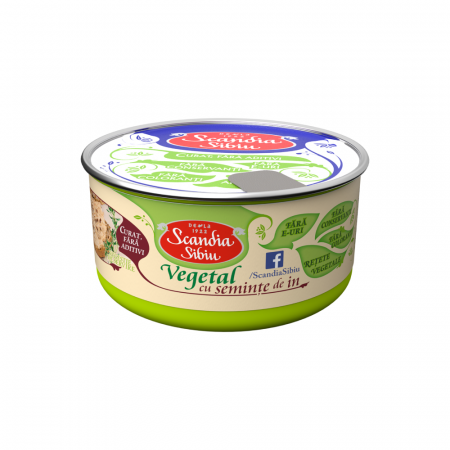 Pate Vegetal - Scandia Sibiu Aperitiv vegetal cu seminte de in 120g