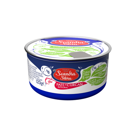 Pate ficat - Scandia Sibiu Pate de curcan 120g